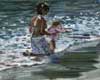 First Paddle, Pastel