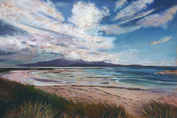 Hebridean Sky, Pastel