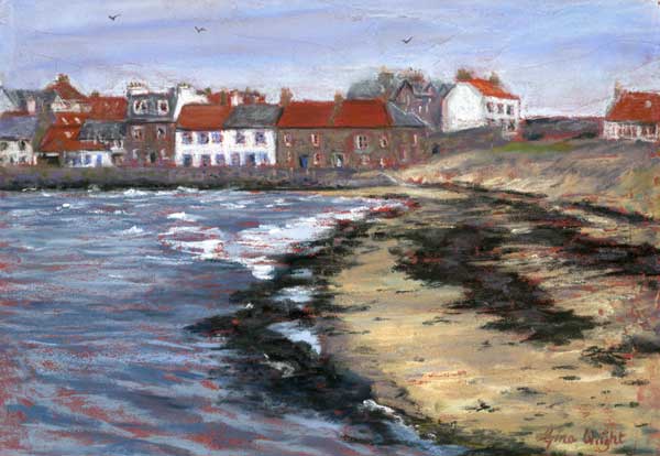 High Tide, Elie, Pastel