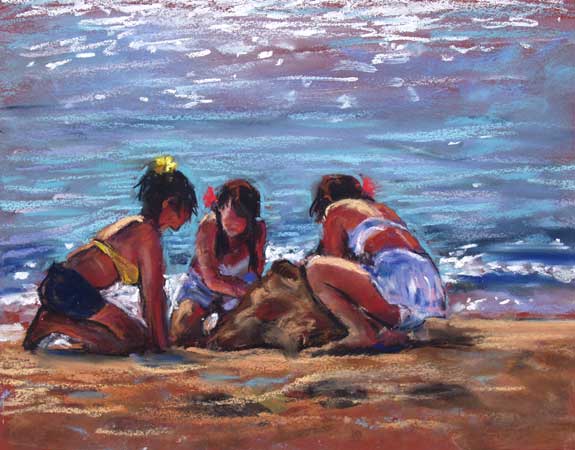 Sandcastle, Pastel