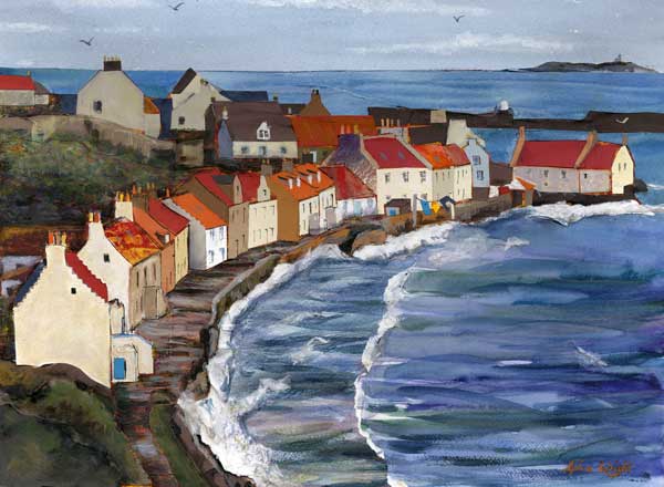 West Shore From The Braes, Pittenweem